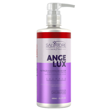 SHAMPOO ANGELUX MATIZADOR 480ML SHAMPOO ANGELUX MATIZADOR - CLIENTE 480ML - HAIR PRO 2019