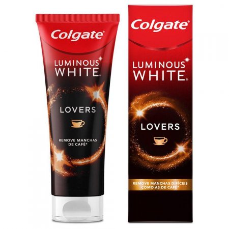 Creme Dental Colgate Luminous White Lovers Manchas de Café com 70g