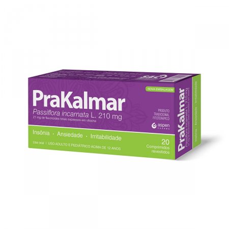 PraKalmar 210mg com 20 comprimidos