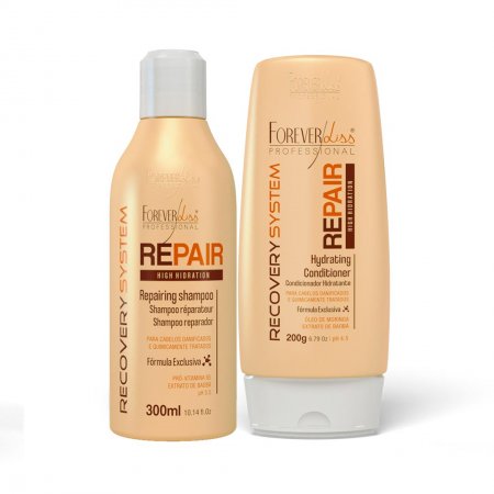 Kit Force Repair Shampoo E Condicionador Forever Liss
