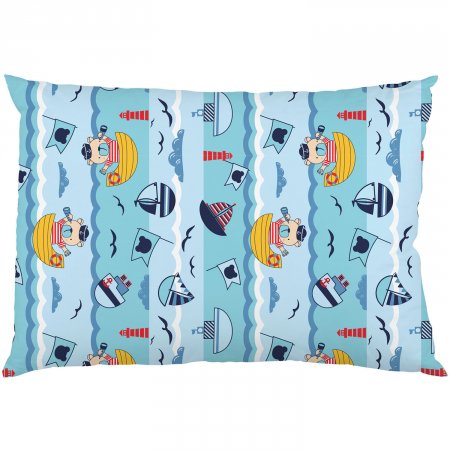 Fronha Estampada - Azul
