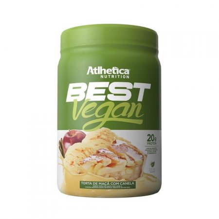 BEST VEGAN (500g) - Torta de maçã com canela - Atlhetica Nutrition