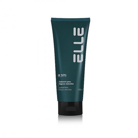Sabonete Para Homem Corporal Frescor e Bem Estar Elle 200ml