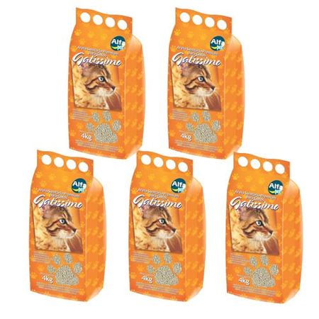 Areia Higiênica Gatíssimo Perfumada 20kg