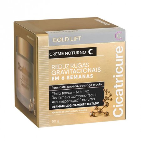 CICATRICURE CR GOLD NOITE 50G