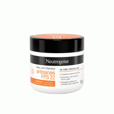 Neutrogena Face Care Intensive Antissinais FPS 22 100g