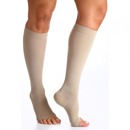 Meia 3/4 Panturrilha 862 Premium 20-30 Mmhg Ponteira Aberta Sigvaris