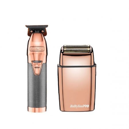 Combo BaByliss PRO Rose FX Collection Bivolt