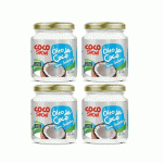 Kit 4 Unidades Óleo de Coco sem sabor Coco Show 200ml Copra