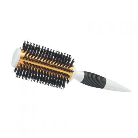 Escova Sírus ABS Com Tubo De Alumínio e Cerdas Em Nylon De 35 mm Corpus