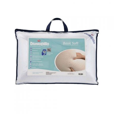 Travesseiro de Látex Basic Soft Dunlopillo