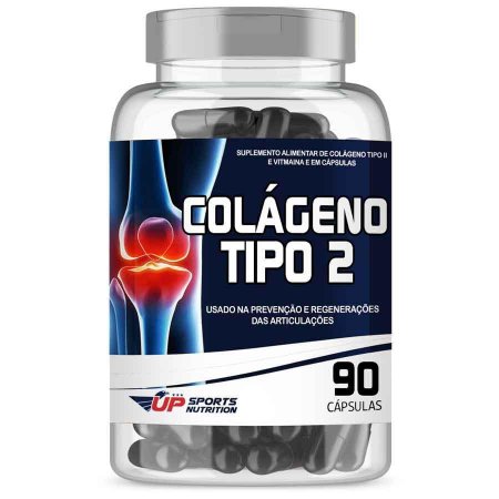 Colágeno Tipo 2 40mg Contra Dor Articular 90 Cápsulas Up Sport Nutrition