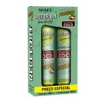Kit Skafe Regefort Hidratação Poderosa Óleo de Coco Shampoo com 300ml + Condicionador com 300ml