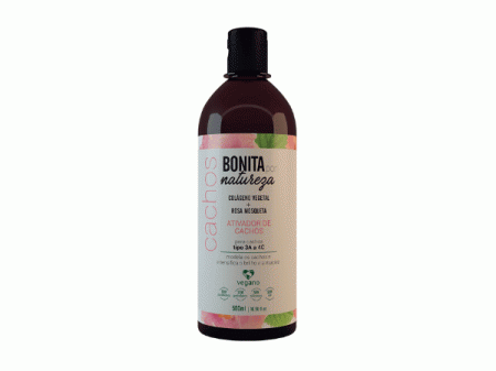 Ativador de Cachos 3 e 4 Bonita por Natureza Rosa Mosqueta 500ml