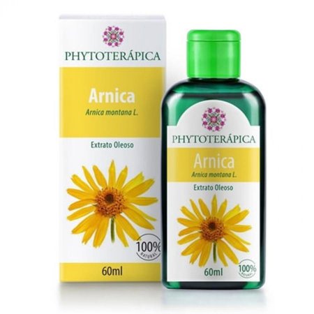 Extrato oleoso de arnica montana - 60ml