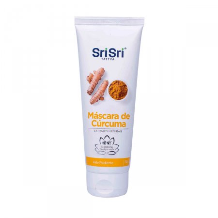 Máscara Facial Sri Sri Cúrcuma com 1 unidade