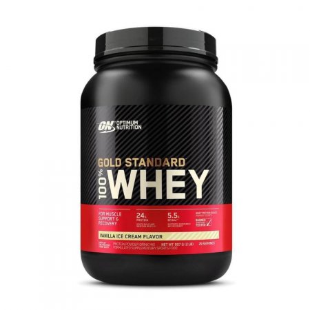 100% WHEY GOLD STANDARD (907g) - Baunilha - Optimum Nutrition