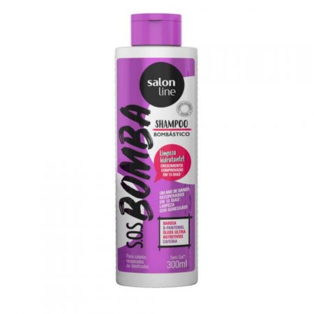 Shampoo Salon Line SOS Bombastico Mega Hidratação 300ml