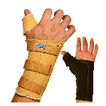 Imobilizador de Pulso/Polegar Preto Direito M