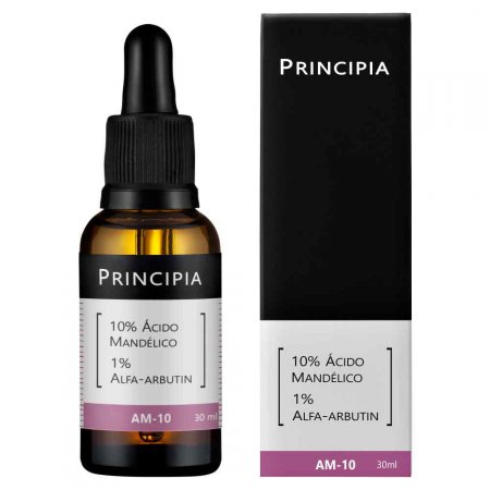 Sérum 10% Ácido Mandélico + Alfa-arbutin Principia Skincare AM-10 com 30ml