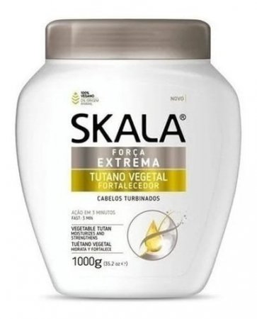 Kit  02 Creme Skala 1 Kg -tutano Vegetal Fortalecedor