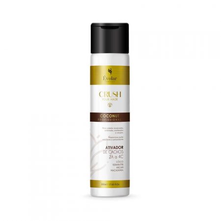 Ativador De Cachos Crush Coconut Évolar 300Ml