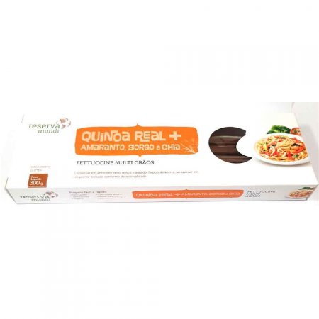 Fettuccine de Amaranto, Sorgo e Chia Mundo da Quinoa 300g