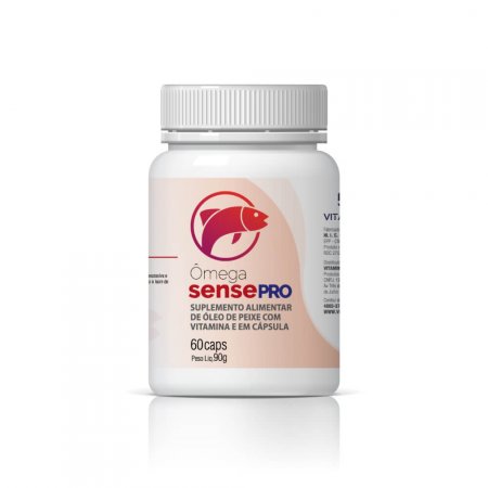 Ômega Sense Pro (60 Caps) - Óleo de Peixe