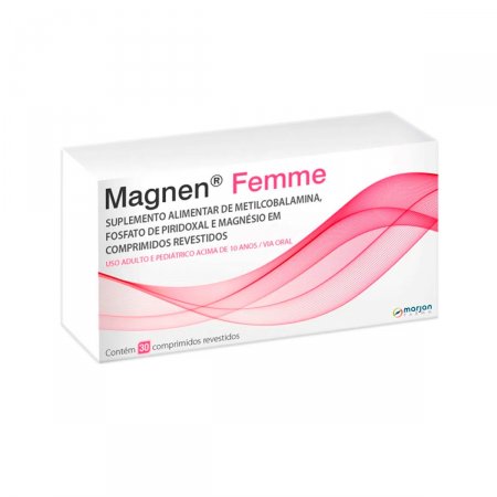 Suplemento Alimentar Magnen Femme com 30 Comprimidos