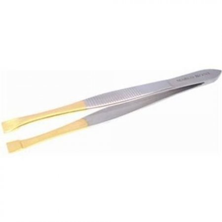 Pinça de Alta Precisão C/ponta Dourada Reta 6123b Marco Boni