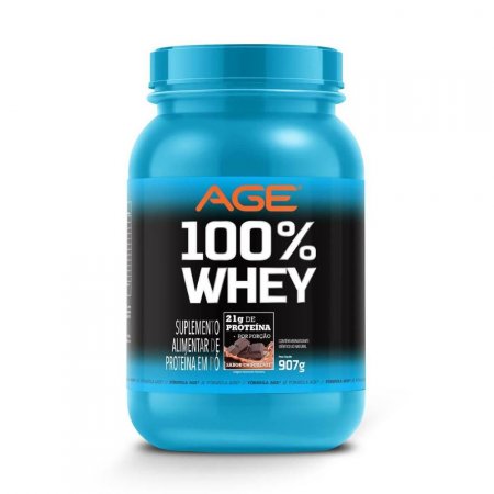 WHEY 100% PURE (907g) - Chocolate - AGE