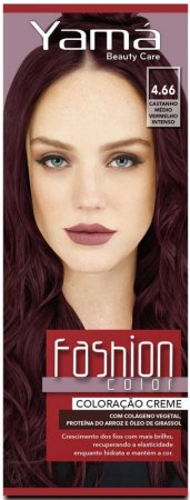 Coloração Yamá Beauty Care Mini Kit Fashion Color 4.66