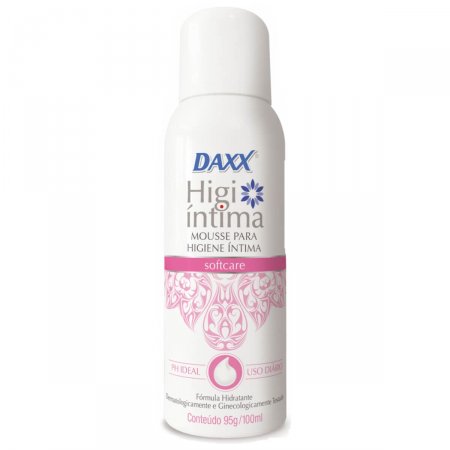 Mousse para Higiene Íntima Daxx Softcare com 100ml