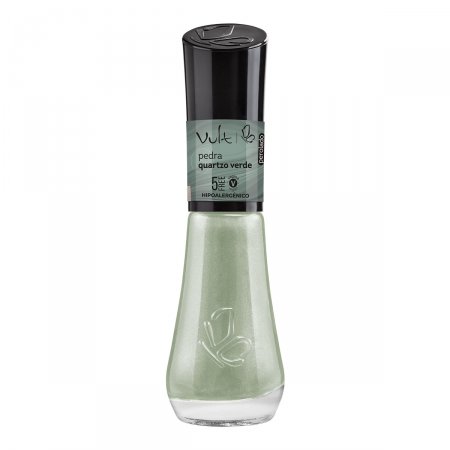 Esmalte Perolado Vult 5Free Pedra Quartzo Verde com 8ml