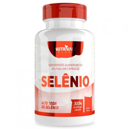 Selênio 120 cápsulas - Nutrivale