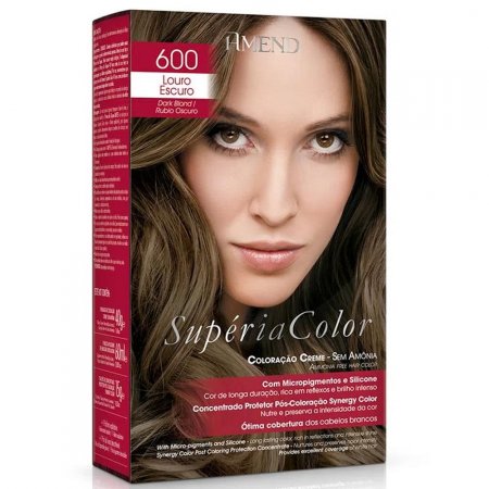 Tonalizante Supéria Color 600 Louro Escuro Amend