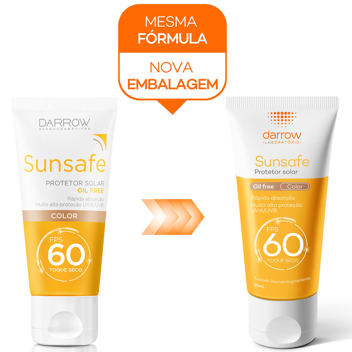 Protetor Solar Sunsafe Color FPS60