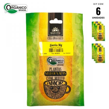 Alecrim Orgânico 100 % Folhas Kampo de Ervas 6 und 30g cada