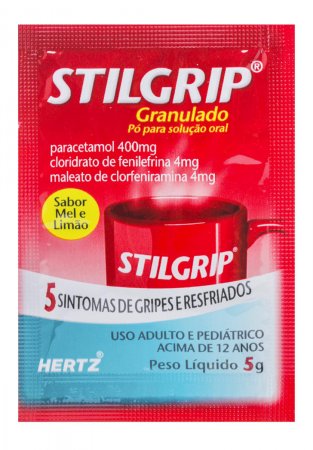Stilgrip Solução Oral com 1 envelope em pó de 5g
