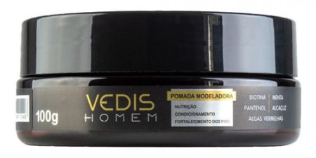 Pomada Modeladora Matte Effect 100g Masculina - Vedis