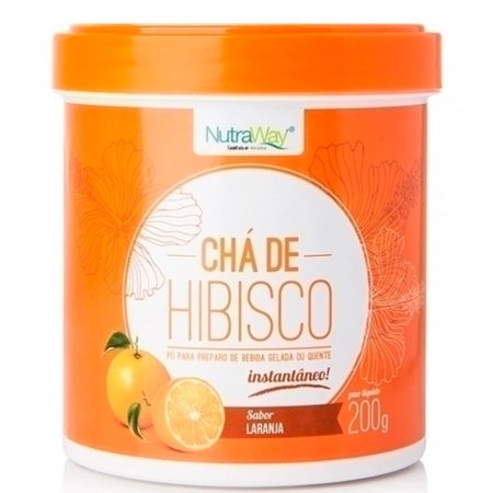 Chá de Hibisco  Nutraway Laranja 200g