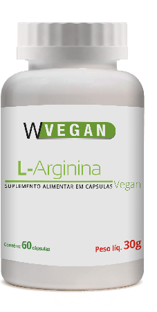 L Arginina WVegan 500mg 60 cápsulas
