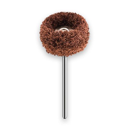 Escova Scotch Brithe Para Polimento PM Fina Vermelha 22mm Com 1 - American Burrs