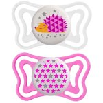 Chupeta PhysioForma Light Lumi Rosa 2pçs (16-36m) - Chicco