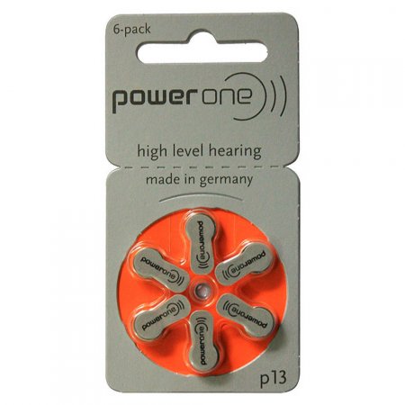Bateria p/ Aparelho Auditivo Power One P-13