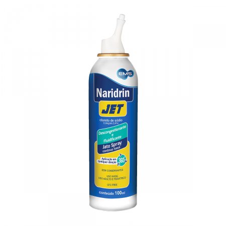 Naridrin Jet Jato Spray Nasal com 100ml