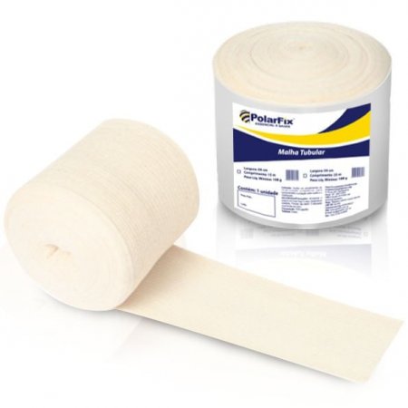 Malha Tubular Polar Fix 100% Algodão 4cm x 15m