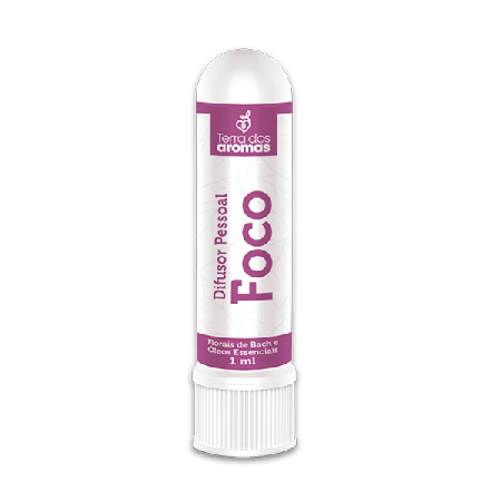 Difusor Pessoal Aromaterápico Poderes da Natureza Poder & Aromas Foco 1 ml