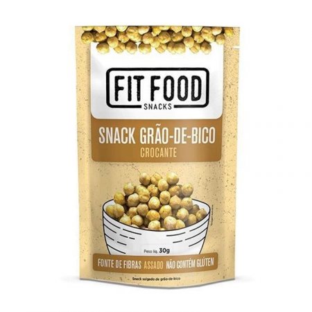 Snack Grão de Bico Levemente Salgado 30g Fit Food