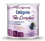 Colágeno Trio Complex Verisol + Tipo II Frutas Negras 200g Femme - ApisNutri
